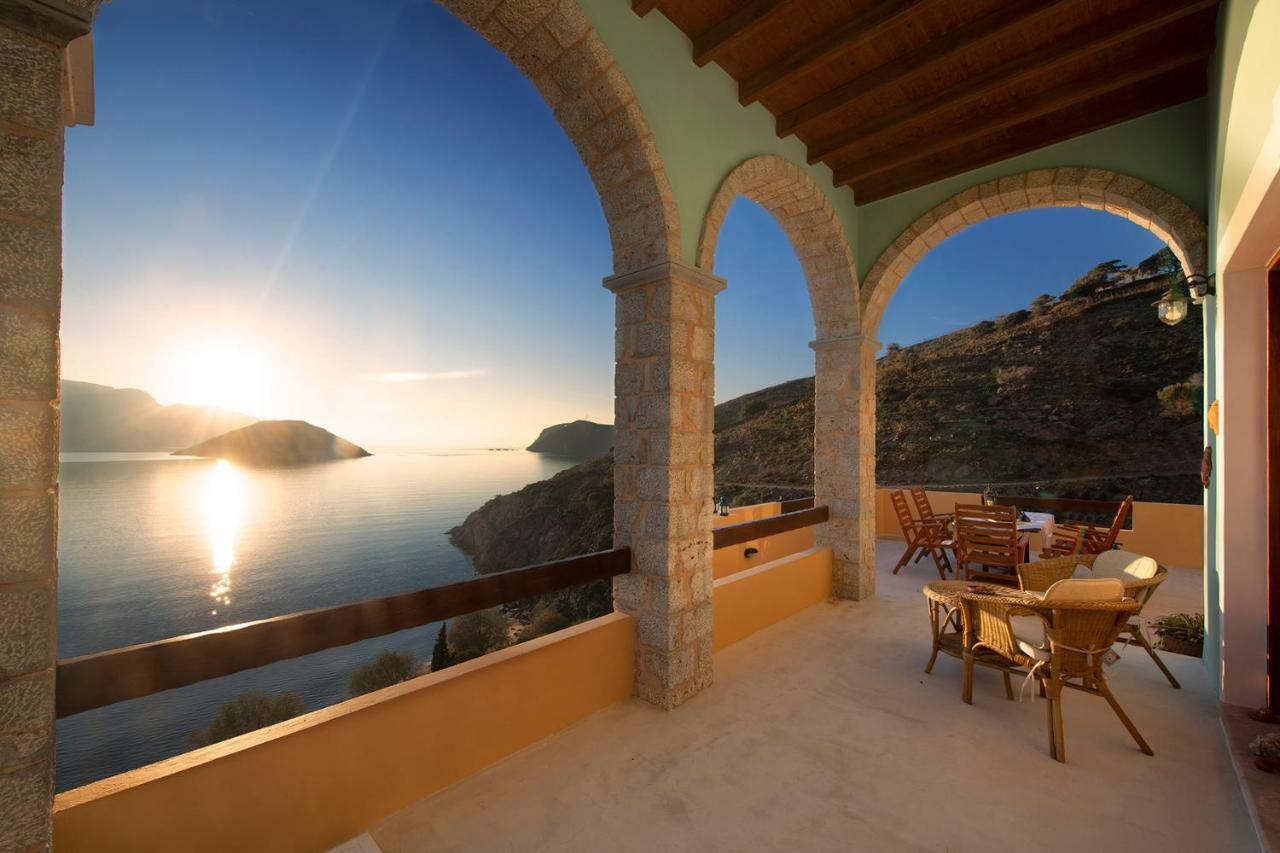 Secret Paradise Beach Villa Skaliá 외부 사진