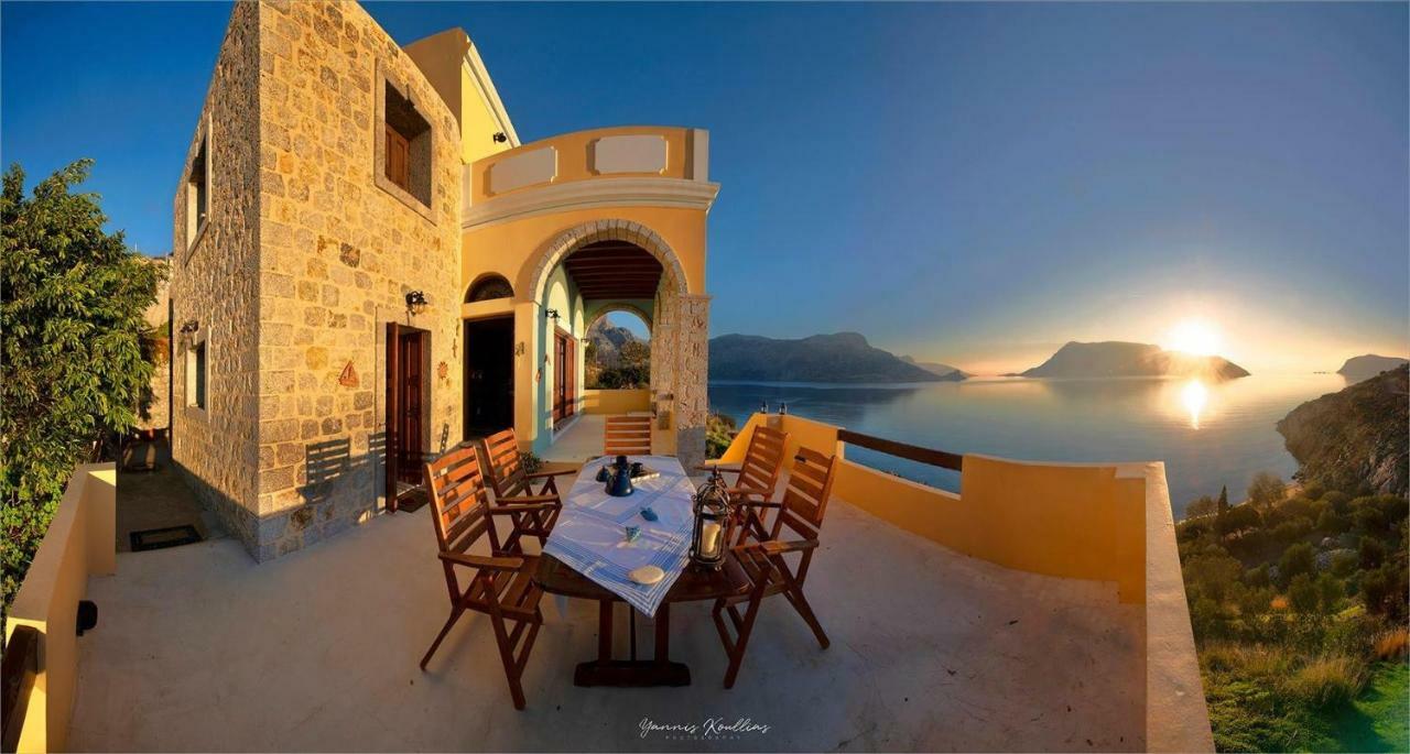 Secret Paradise Beach Villa Skaliá 외부 사진